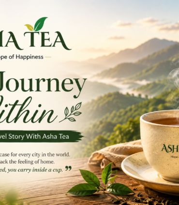 The Journey Within wellness travel story with Asha Tea